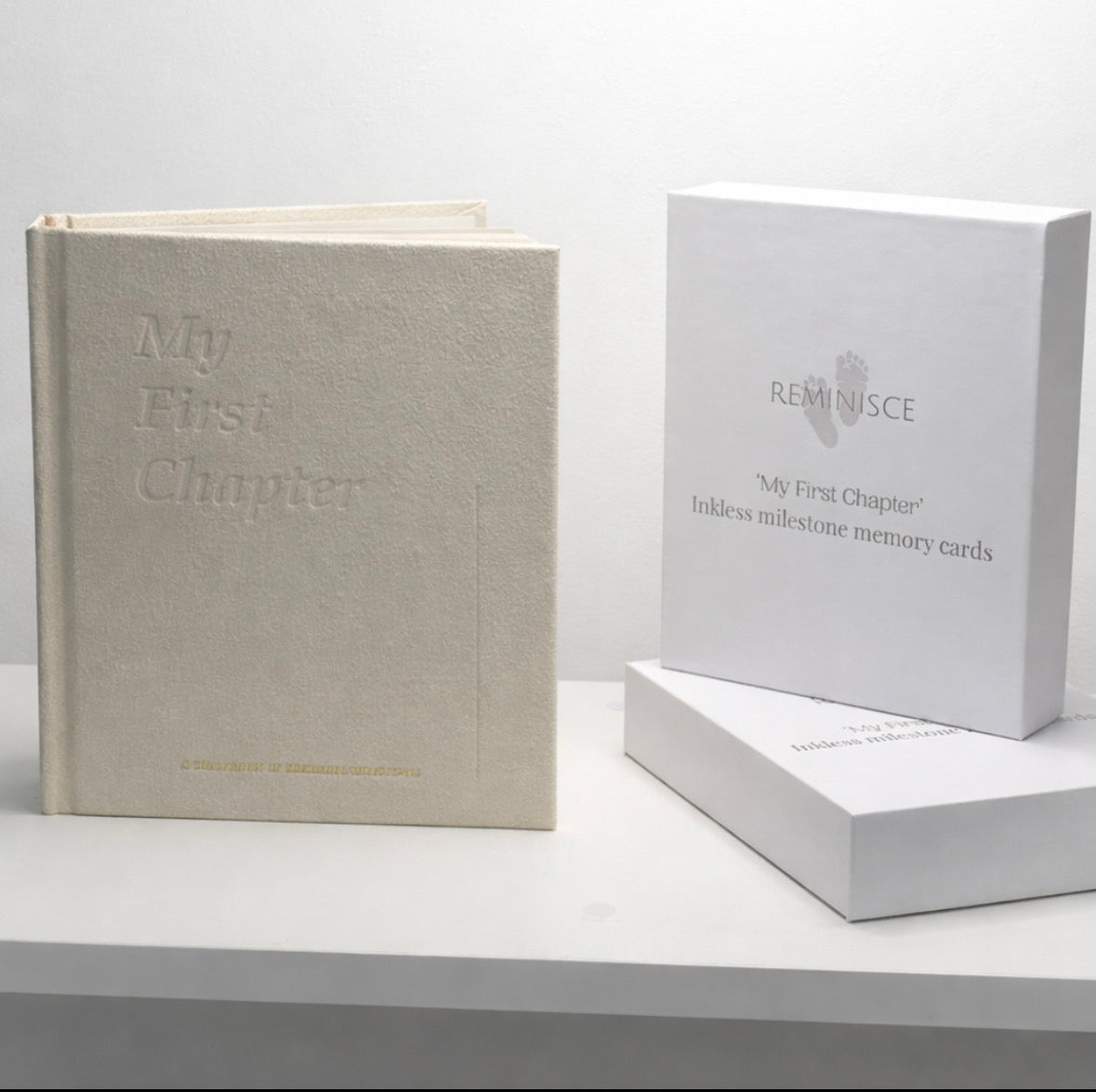 Milestone Album & 'My First Chapter' Milestone Cards Bundle